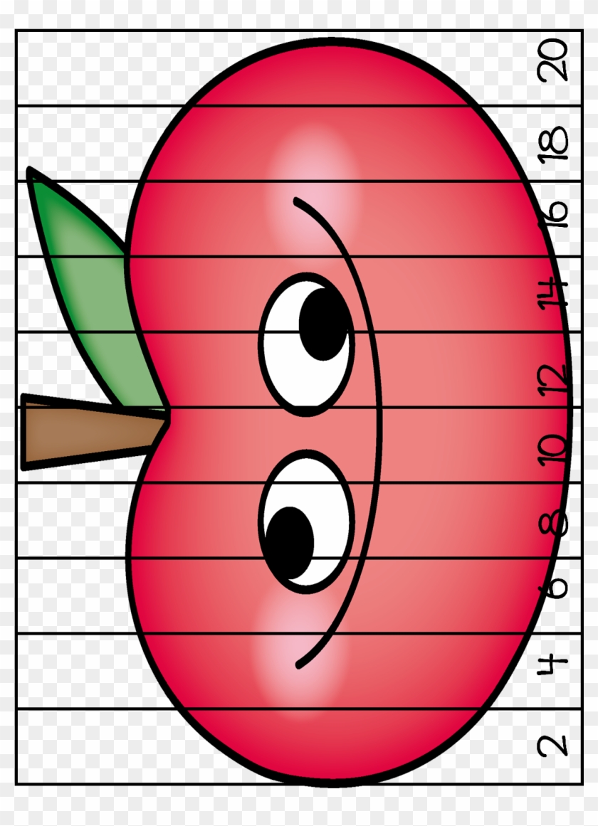 Skip Counting Puzzles - Cartoon Clipart