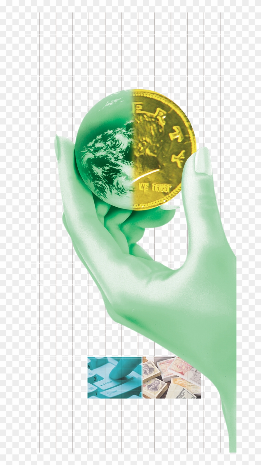 Money, Coin, Currency, Water, Green Png Image With - Dollar Clipart #4581810