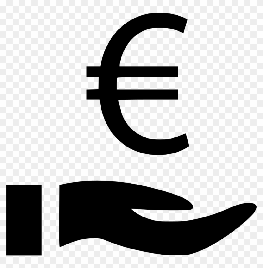 Hand Finance Money Hands Euro Comments - Finance Euro Icon Clipart