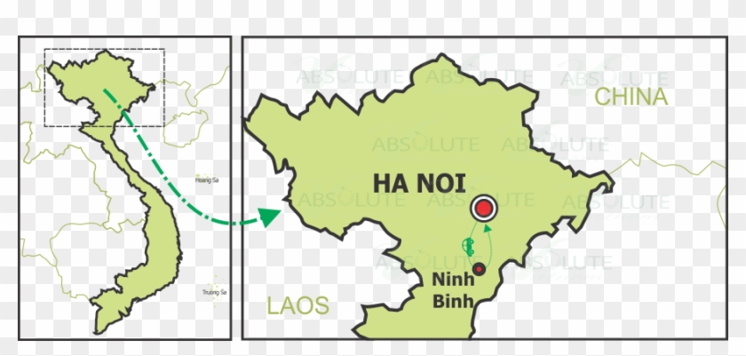 Image Result For Tam Coc Vietnam Map - Vietnam Ha Long Bay Map Clipart #4582165
