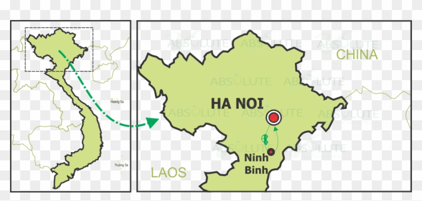 Image Result For Tam Coc Vietnam Map - Vietnam Ha Long Bay Map Clipart