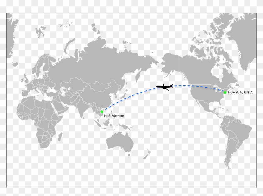 In Huế, Vietnam - World Map Clipart #4582234