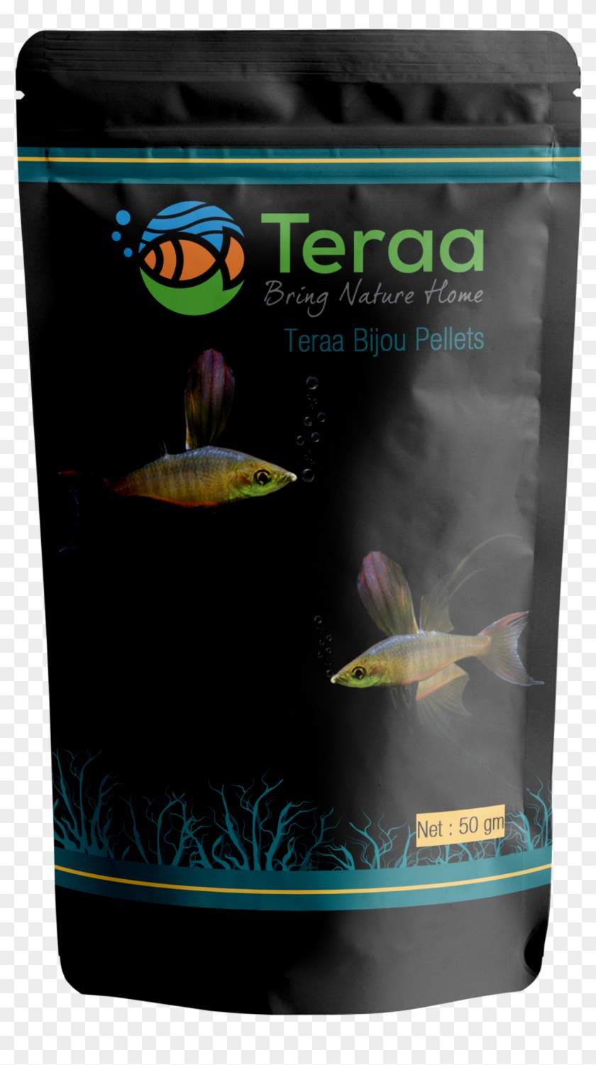 Teraa Small Fish Food Bijou Pellets - Aquarium Fish Feed Clipart