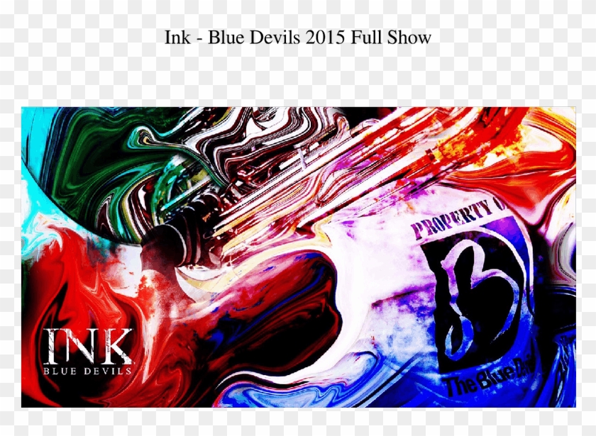Blue Devils 2015 Full Show Sheet Music For Trumpet, - Blue Devils Ink Clipart #4582529