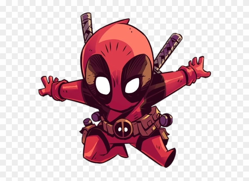 Sign In To Save It To Your Collection - Deadpool Chibi Png Clipart #4582875