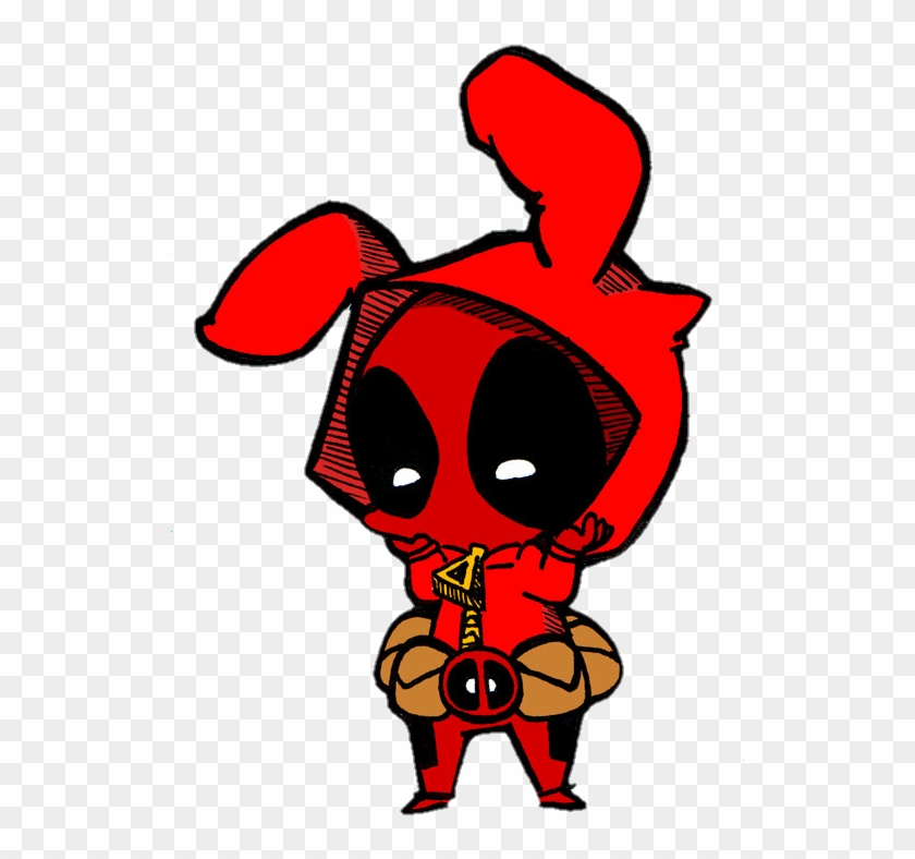 Deadpool Chibi Deadpoolchibi Chibi Deadpool And Spiderman Clipart 4583123 Pikpng