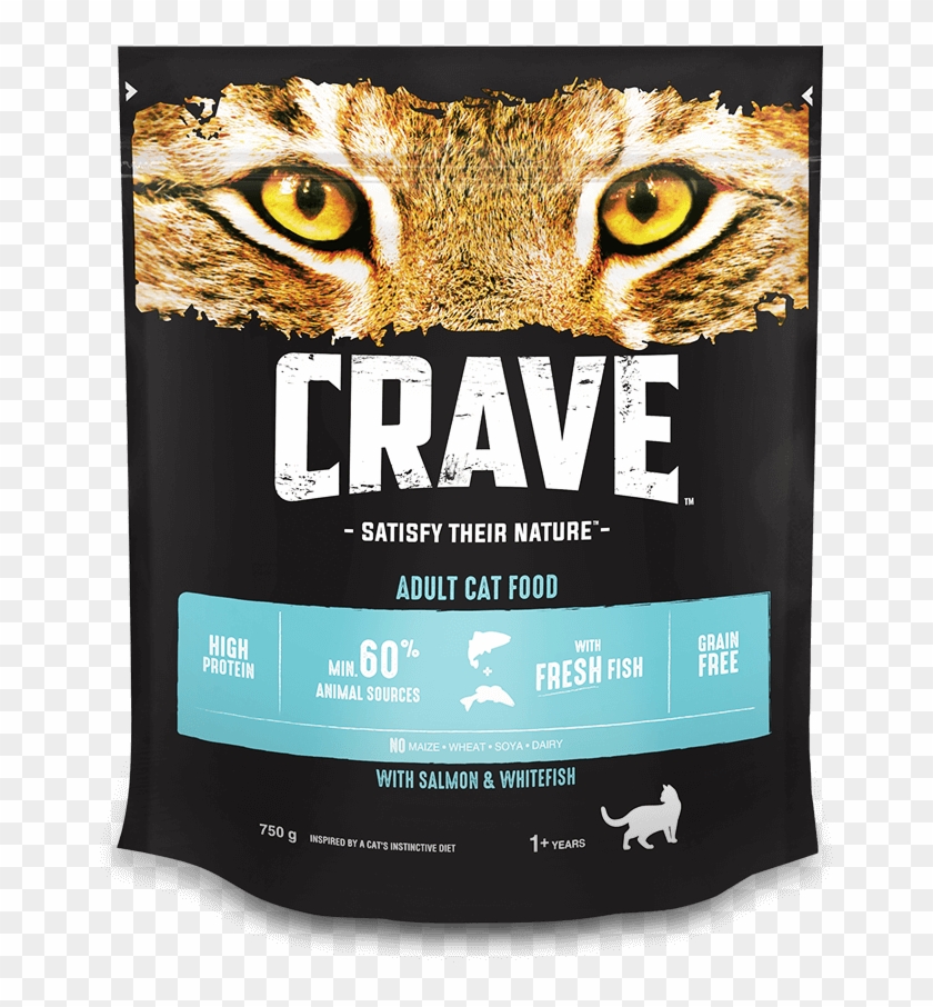 Adult High Protein Dry Cat Food - Crave Cat Food Clipart #4583133