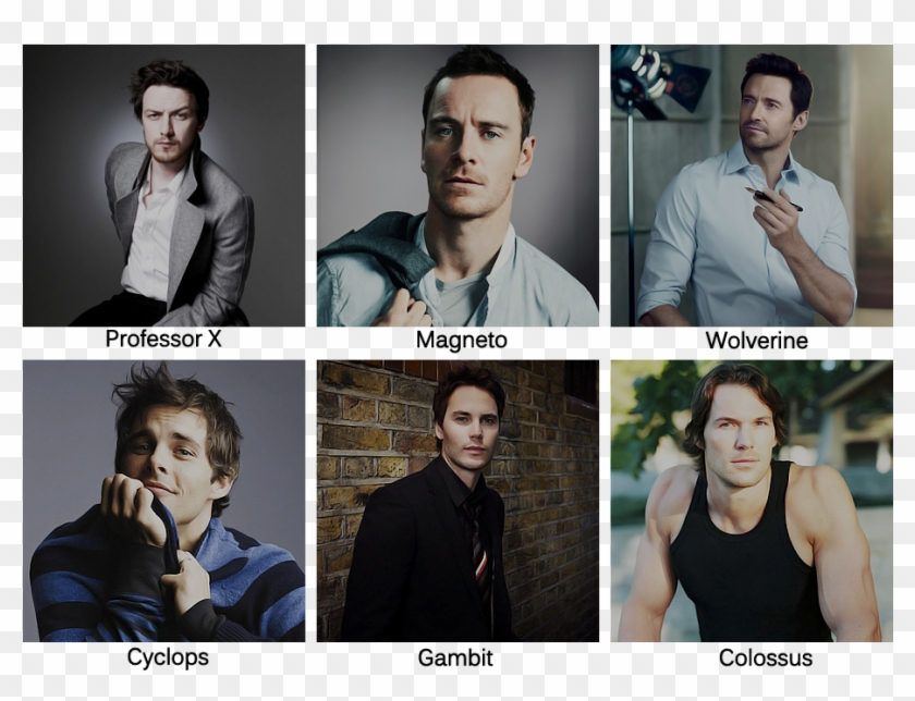 Evan Peters James Mcavoy Michael Fassbender Lucas Till - James Mcavoy Ryan Reynolds Clipart