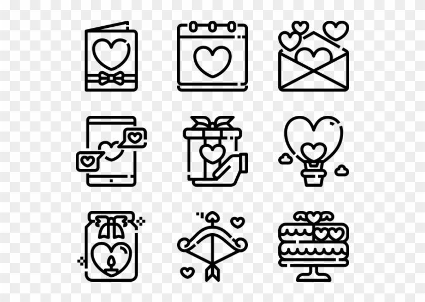 Love And Valentine - Kindergarten Symbol Clipart #4583653