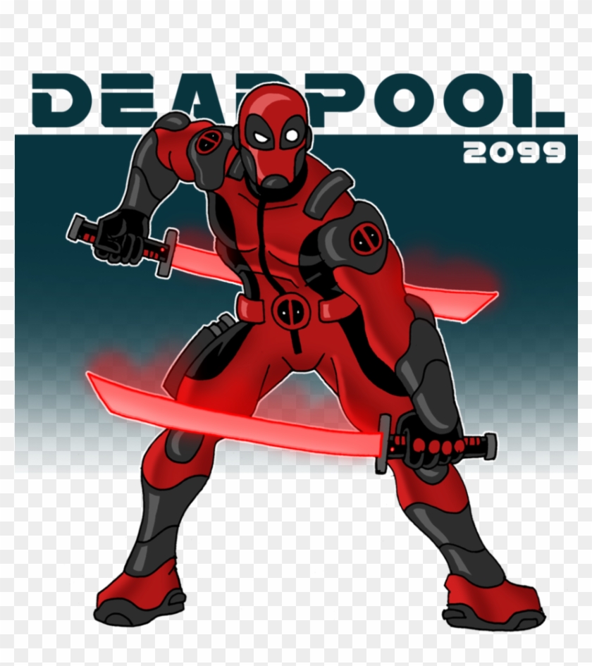 By Mcslackerton Pinterest - Deadpool 2099 Clipart