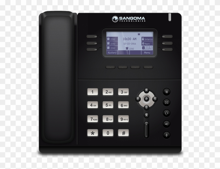 Sangoma S400 Blue Screen Sm - Sangoma S500 Sip Phone Clipart