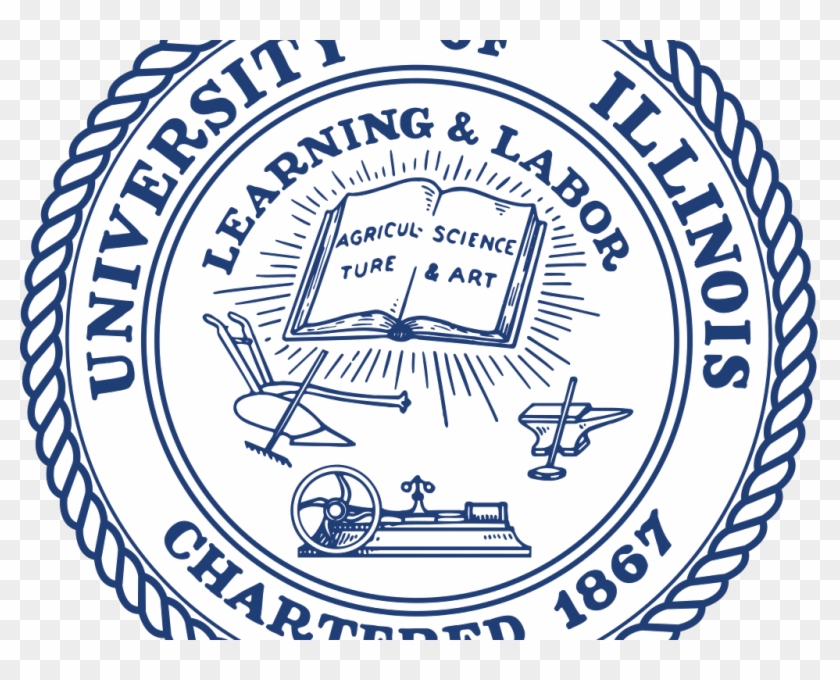 Graphic Of The Seal Of The University Of Illinois - University Of Illinois College Of Law Logo Clipart #4584441