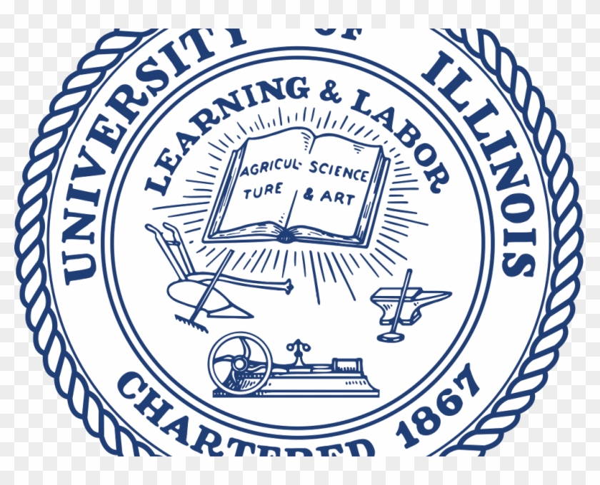 Graphic Of The Seal Of The University Of Illinois - University Of Illinois College Of Law Logo Clipart