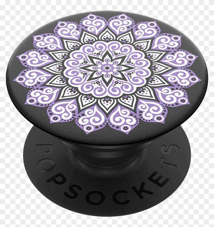 Peace Mandala Purple, Popsockets - Peace Mandala Purple Popsocket Clipart
