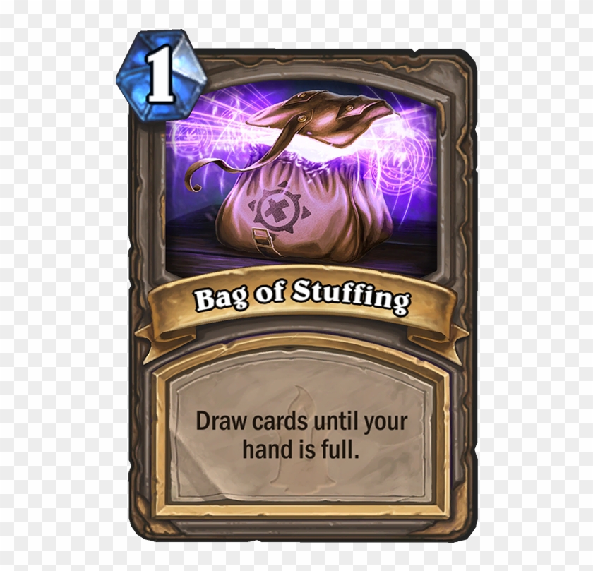 Bag Of Stuffing Card - King Togwaggle Ransom Spell Clipart