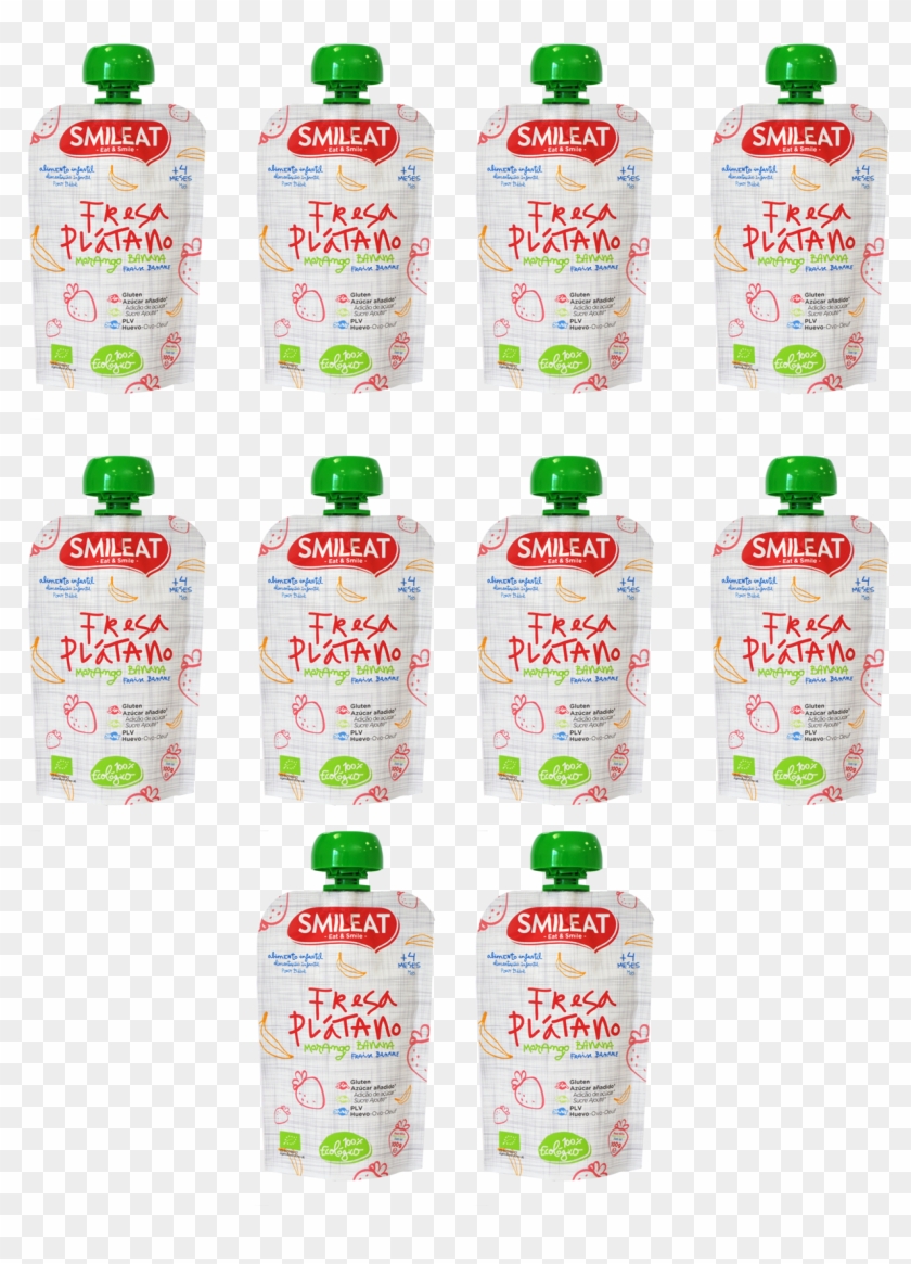 Packs Fresa Y Platano - Plastic Bottle Clipart #4584867