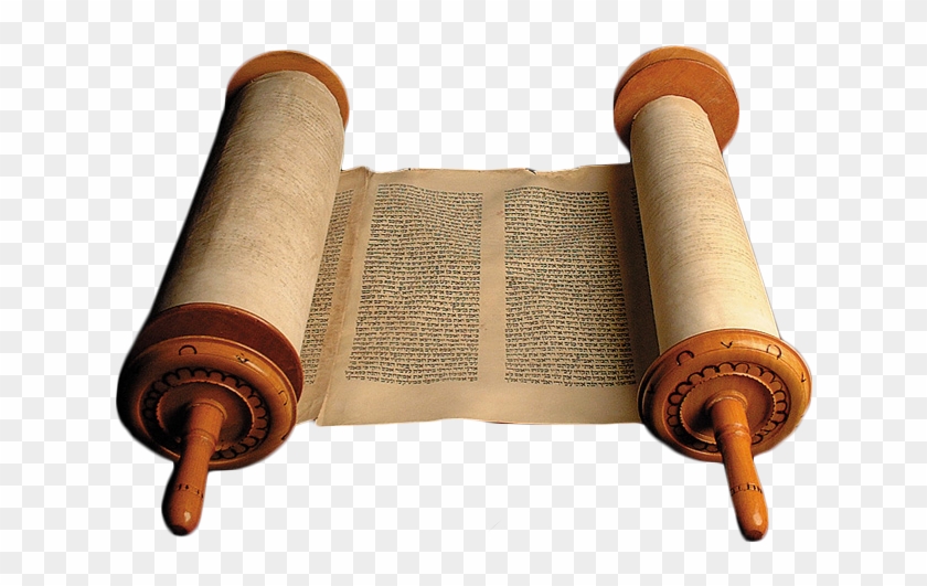 Torah Png Image With Transparent Background - Bible Scroll Clipart #4584894