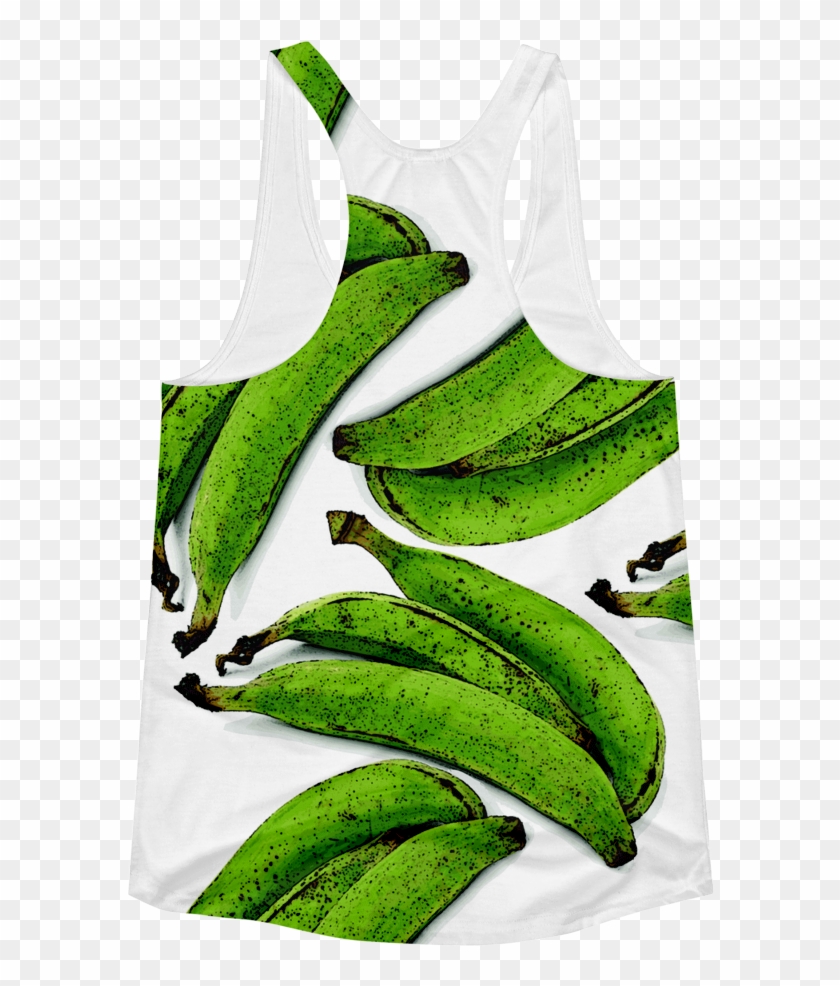 Plátano Print Racerback Tank - Plantation Clipart