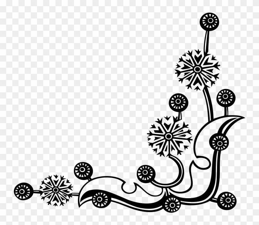 Ornamental Vintage Corner - Illustration Clipart #4585028