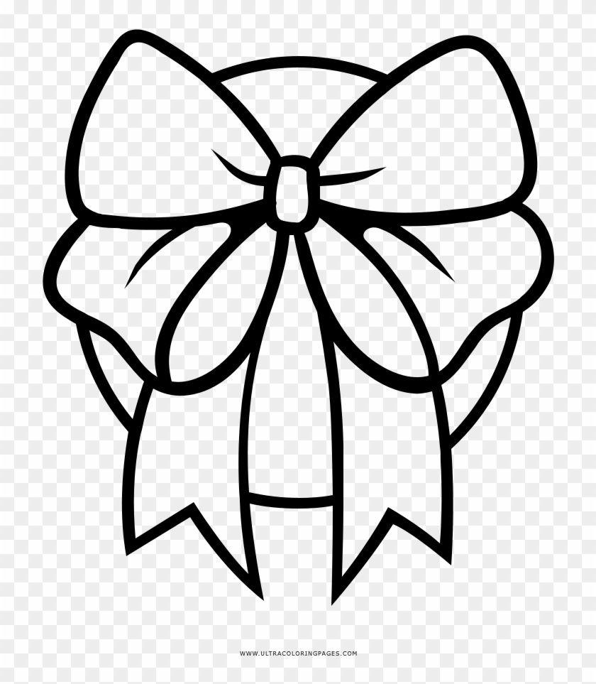 Regalo De Navidad Página Para Colorear - Desenhos Sem Colorir Para Desenhar De Natal Clipart