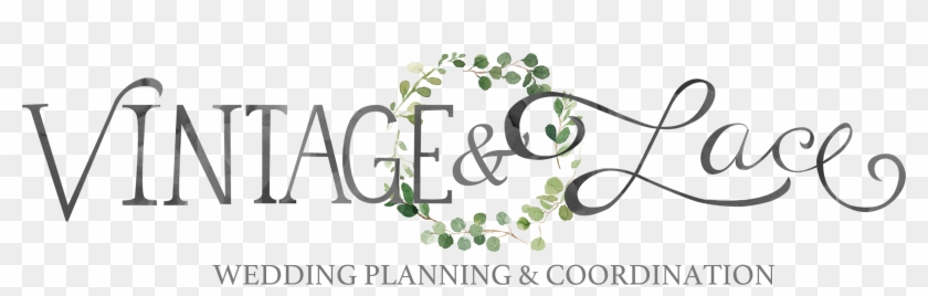 Vintage & Lace Weddings - Rustic Wedding Planner Logo Clipart #4585441