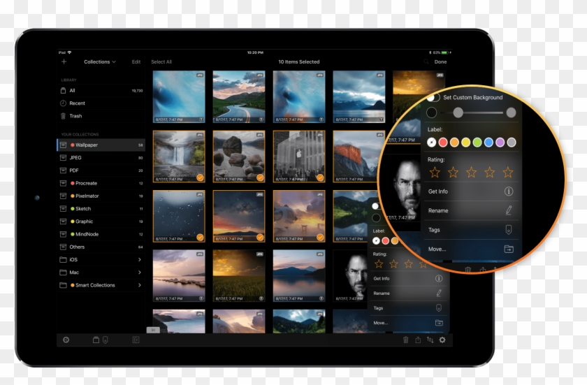 Pixave For Ipad - Tablet Computer Clipart