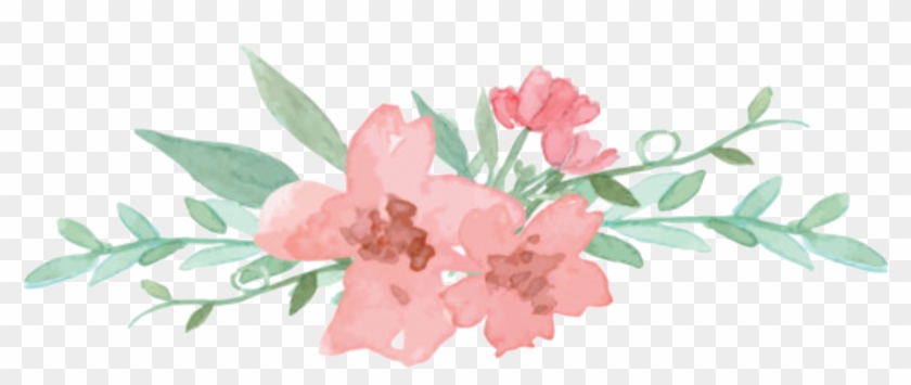 Flower And Leaves Vector Clipart