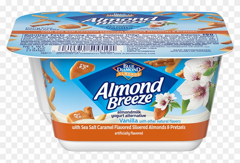 Almond Yogurt Alternative Sated Caramel Flavored Almonds - Almond Breeze Clipart