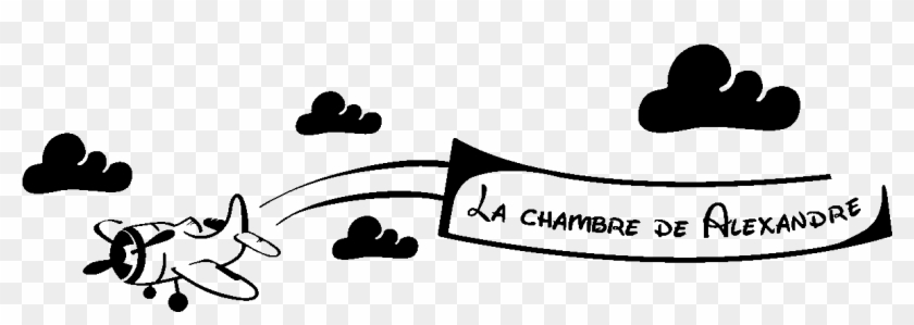 Sticker Personnalise Avion Ambiance Sticker Ros Plane01 - Silhouette Clipart #4586157