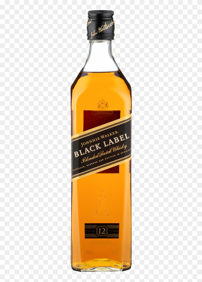 Enjoy The Spicy And Refreshing Taste Of Johnnie Walker - Johnnie Walker Black Label Bottle Clipart