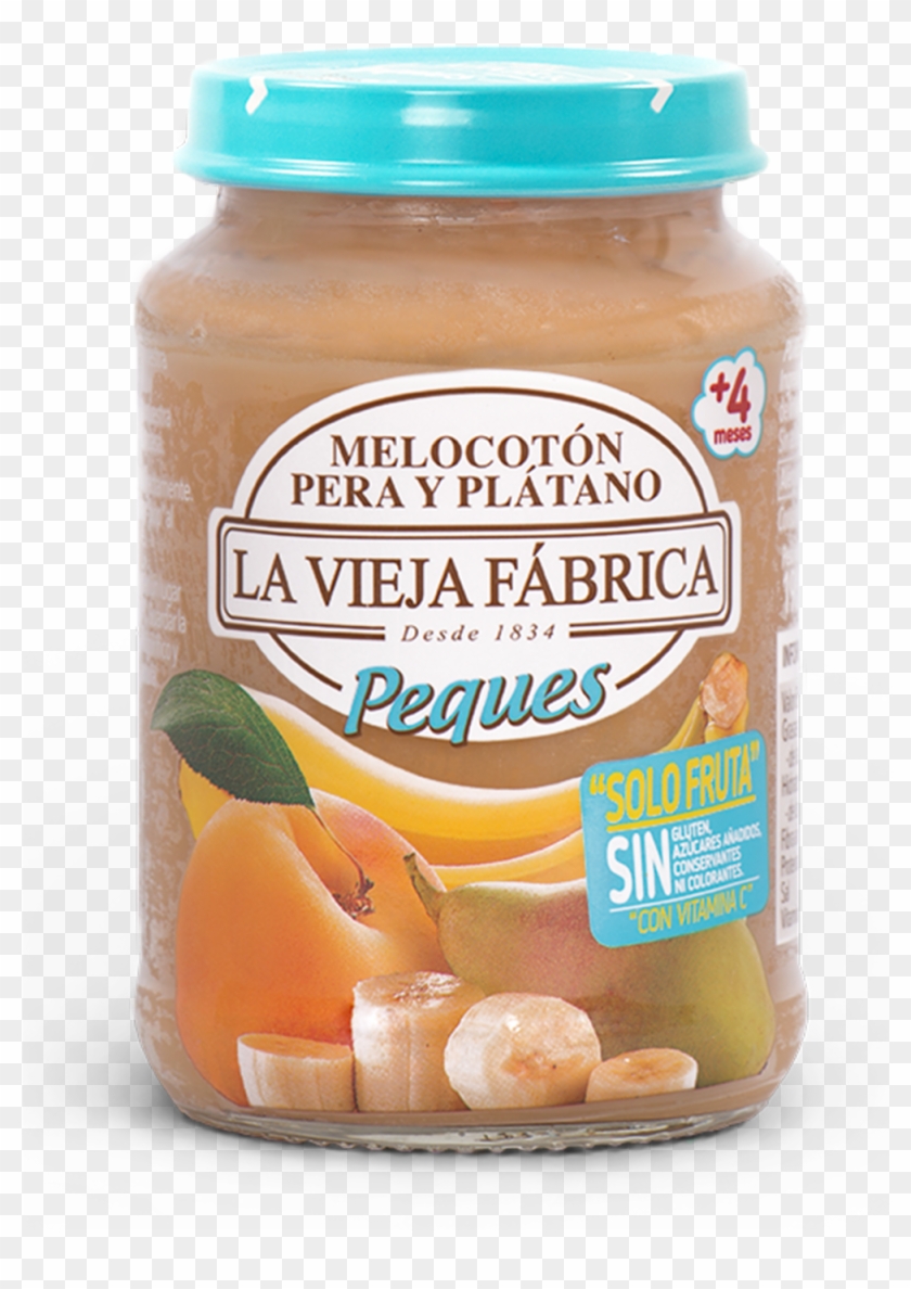 Tarrito De Melocotón, Pera Y Plátano - Convenience Food Clipart #4586552