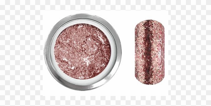 Rose Gold Leaf Glitz Glitter Gel - Gel Glitter Rose Gold Clipart