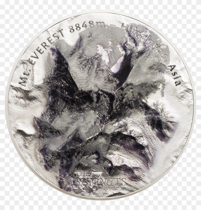 Cook Island 7 Summit Silver Coins Clipart