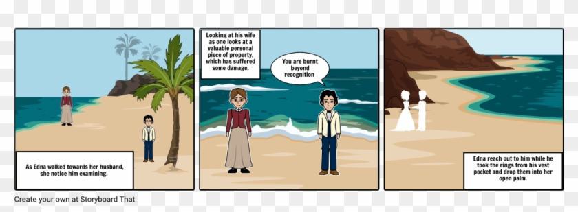 The Awakening Story Board - Things Move In Water Clipart