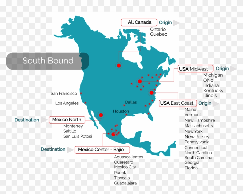 Mexicom Logistics Has More Than 13 Years Of Experience - America Globe Clipart