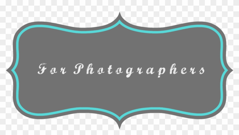 For Photographers - Graphic Design Clipart #4587715