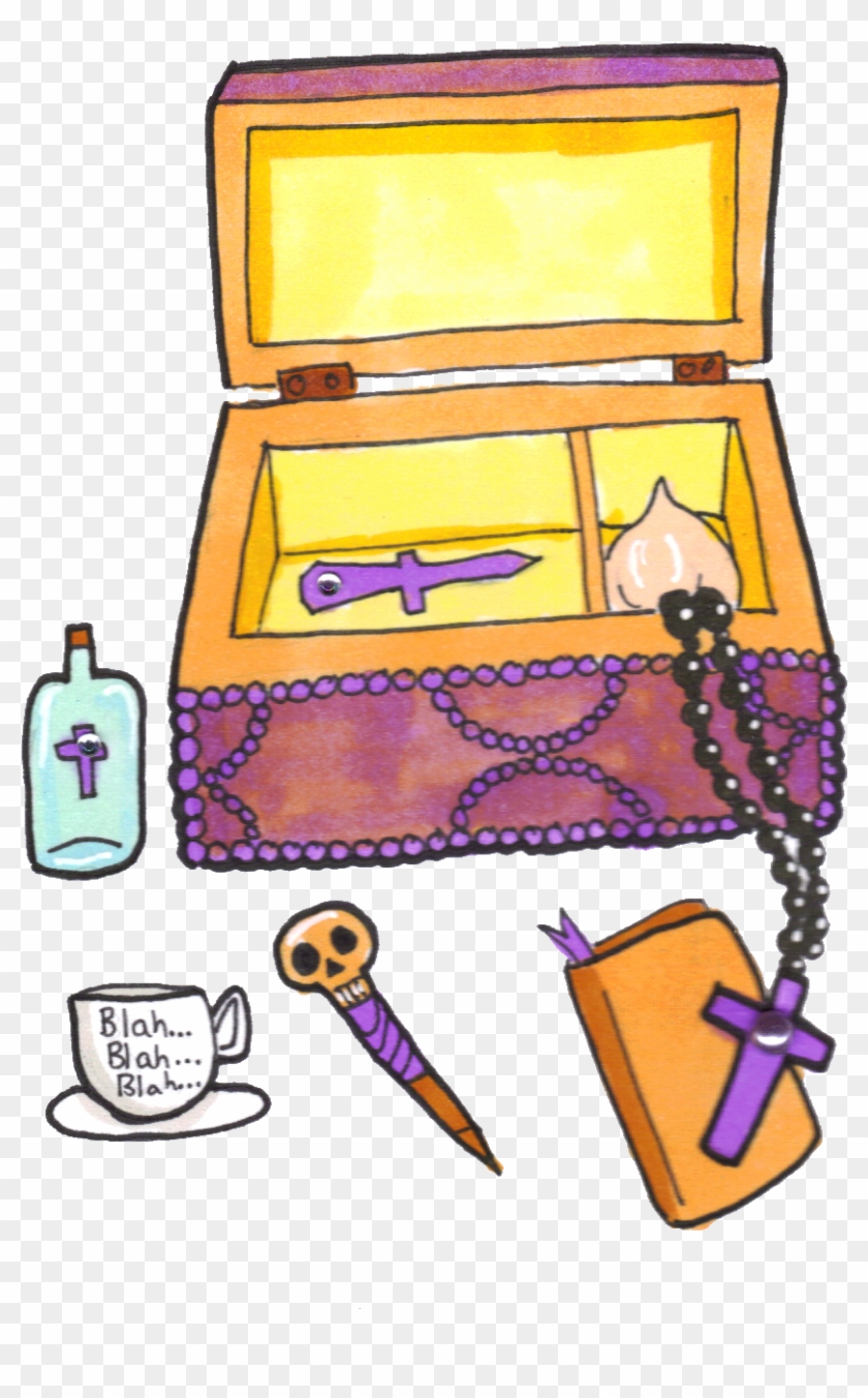 Vampire Hunter Kit - Illustration Clipart