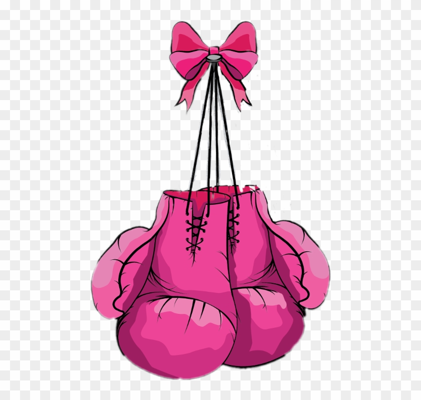 Pink Boxing Gloves Rectangular Mouse Pad Clipart , - Fondos De Pantalla Guantes De Boxeo Rosas - Png Download