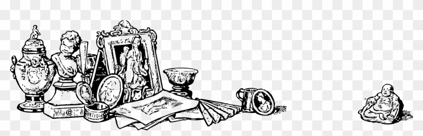 Collectable Clipart - Antiques Clip Art - Png Download #4588001