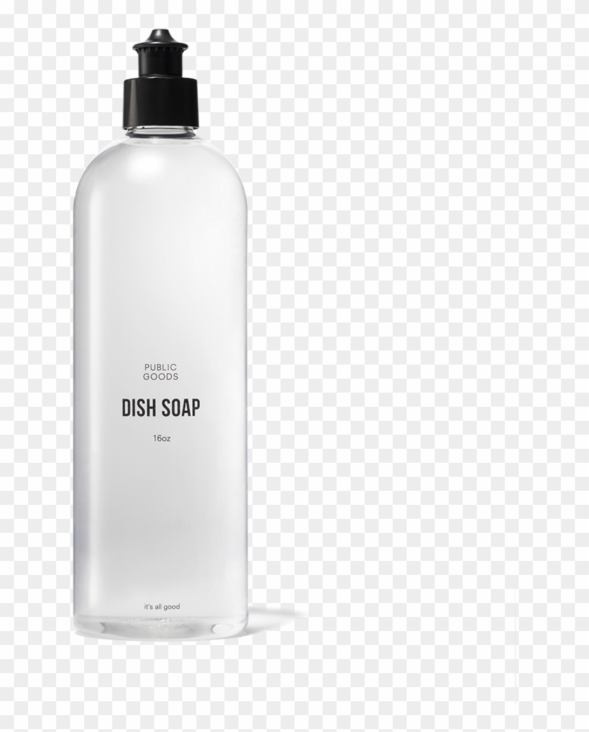 Liquid Dish Soap - Glass Bottle Clipart