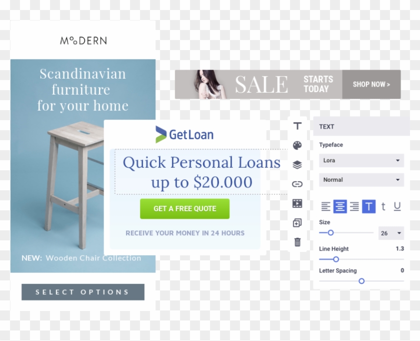 Make Own Banner - Bar Stool Clipart