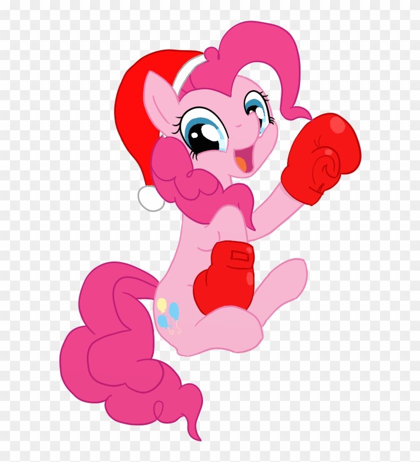 Drizzlefag, Boxing Gloves, Hat, Pinkie Pie, Safe, Santa - Mlp Pinkie Piesanta Hat Clipart