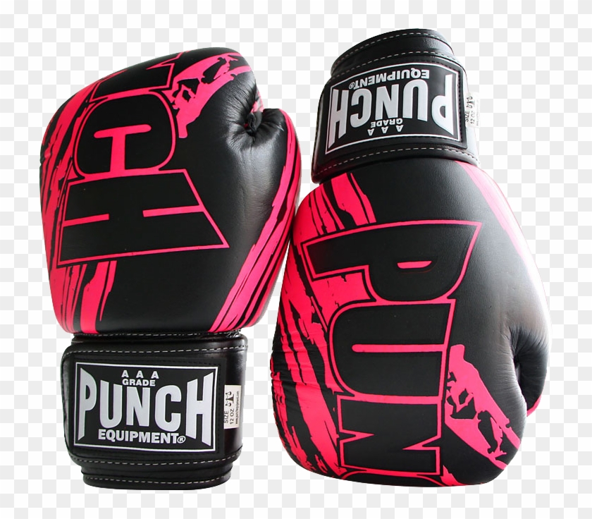 Pink Thai Boxing Gloves Clipart
