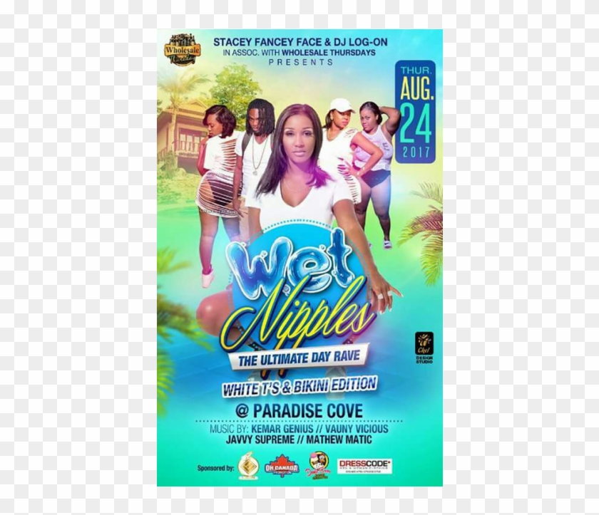 Wet Nipples The Ultimate Day Rave August 24, 2017 @ - Drinkers Paradise December 2017 Clipart