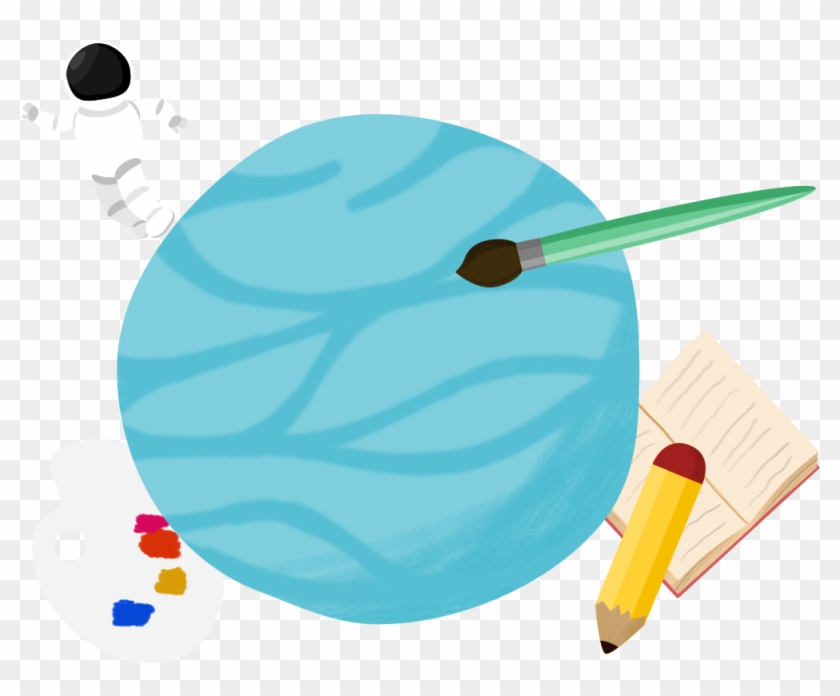 Stationery Decorative Elements Cartoon Poster Png And - Graphic Design Clipart #4589531