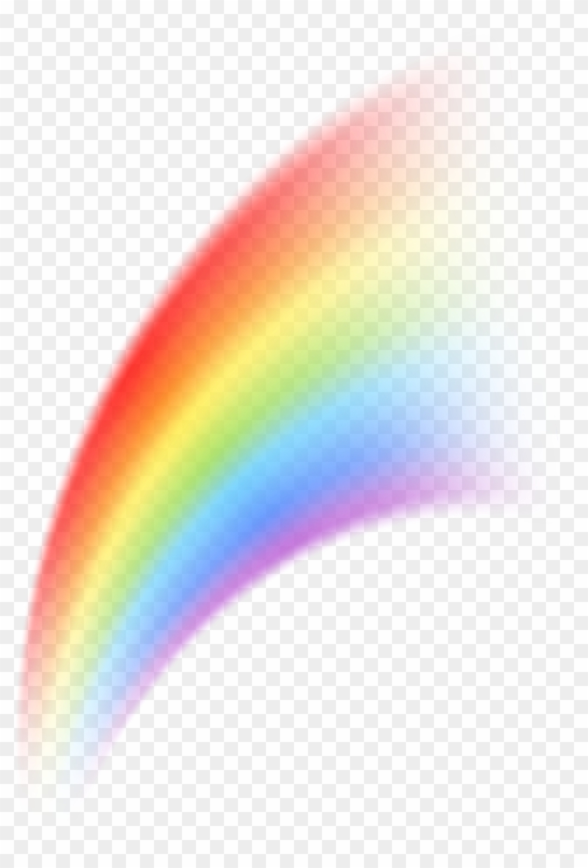 Rainbow Sky Pink Pattern - Circle Clipart #4589566