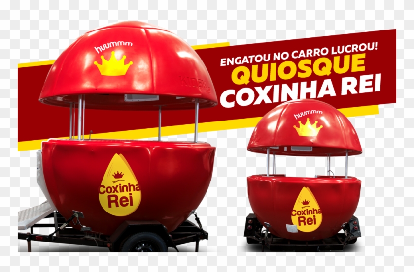 Quioske Ball - Quiosque Em Formato De Coxinha Clipart #4589619