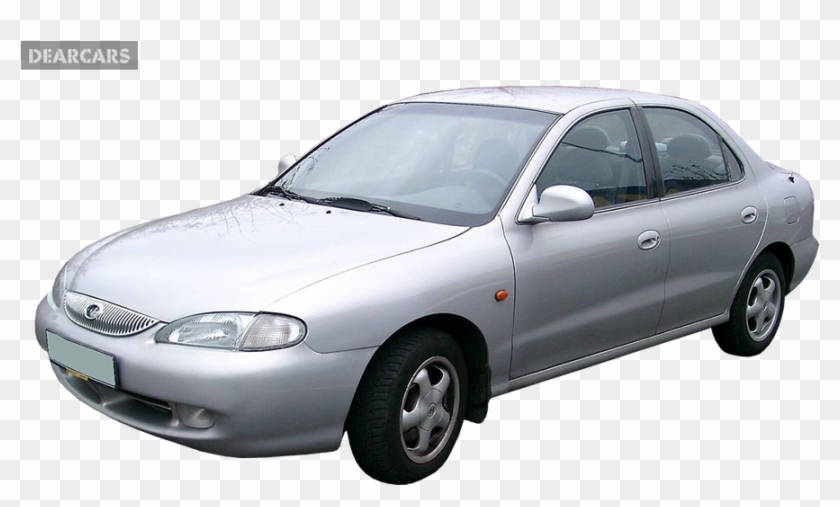 Hyundai Lantra / Sedan / 4 Doors / 1991 2000 / Front - Hyundai Old Model Cars Clipart