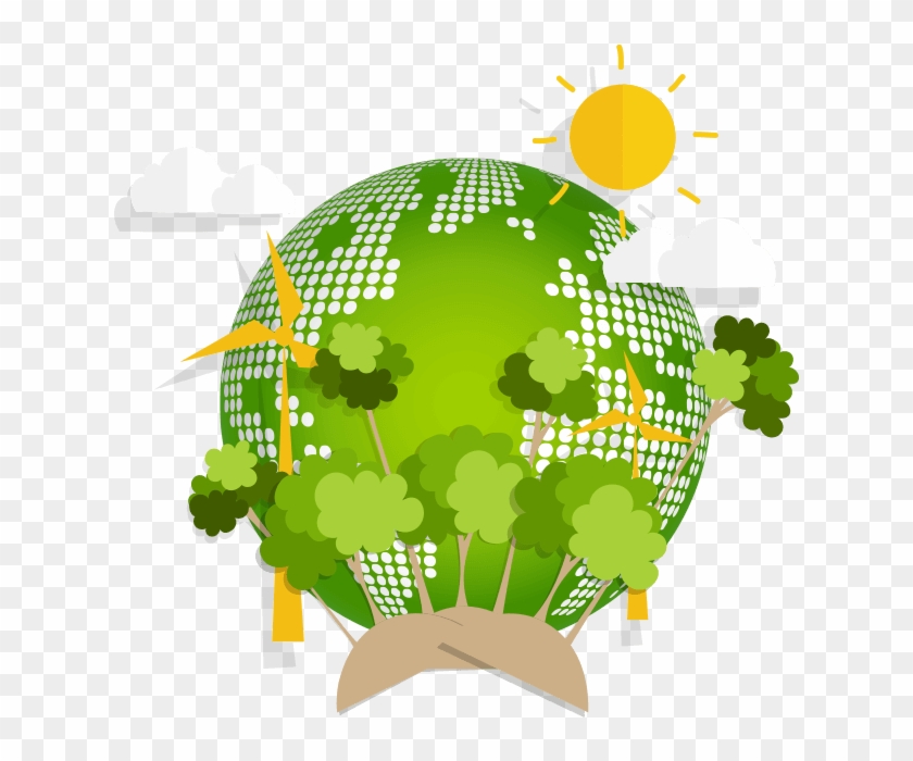Our Vision - Green Planet Eco Clipart #4589910