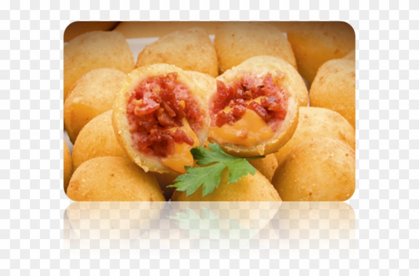 50 Coxinhas De Calabresa Ja Fritas - Mini Coxinha De Calabresa Clipart #4590269